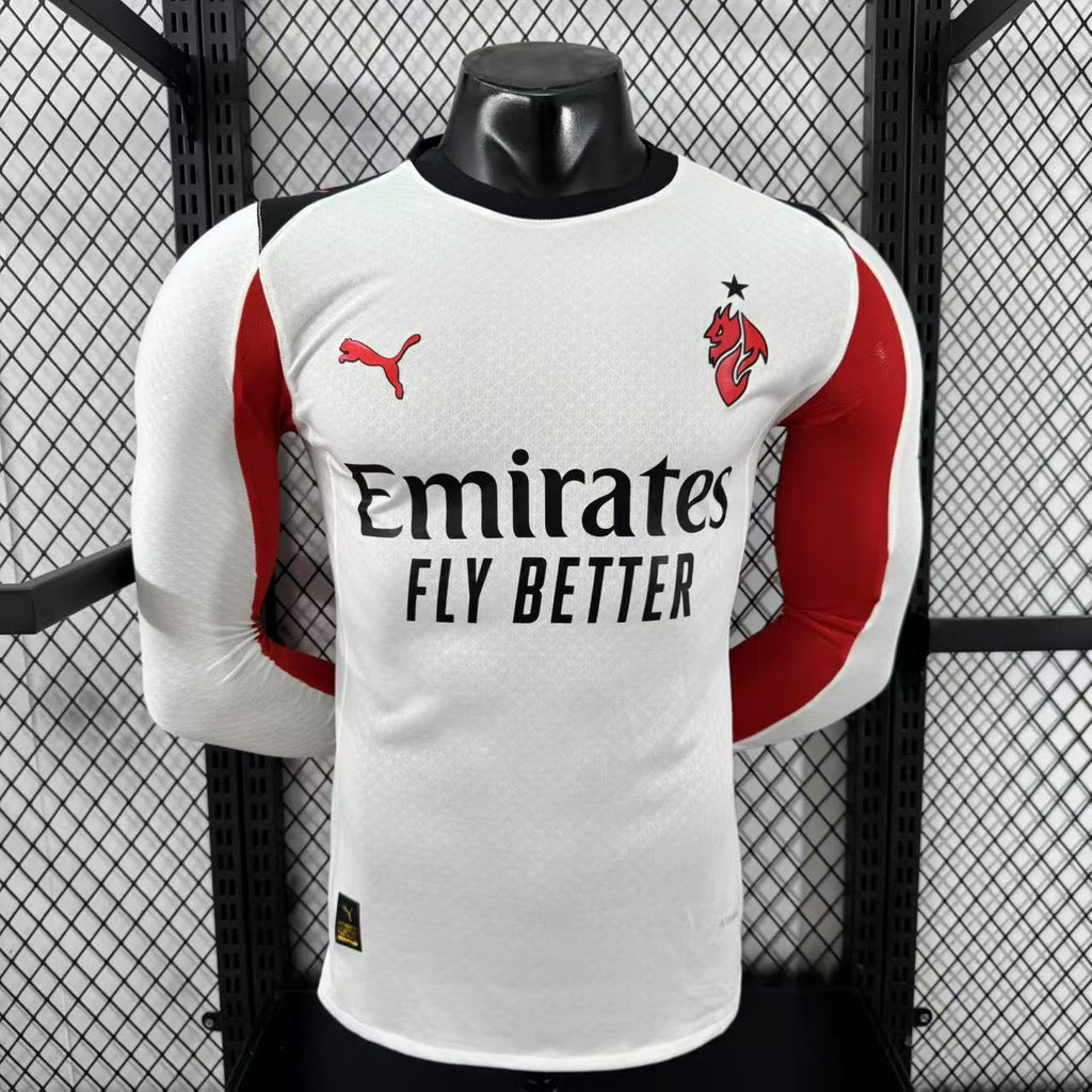 AC Milan 2025-2026 Long Sleeve Away Kit