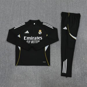 real madrid “black ember” tracksuit