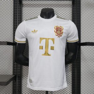 bayern munchen 125th white annyversary kit