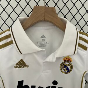 real madrid 11/12 home jersey kids