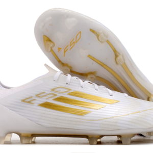 f50 elite fg laced white & gold