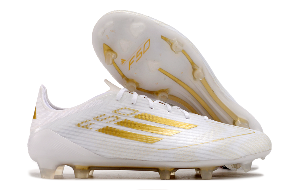 f50 elite fg laced white & gold f50 elite fg laced white & gold