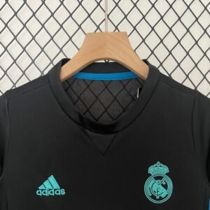 real madrid retro 17/18 away jersey kids