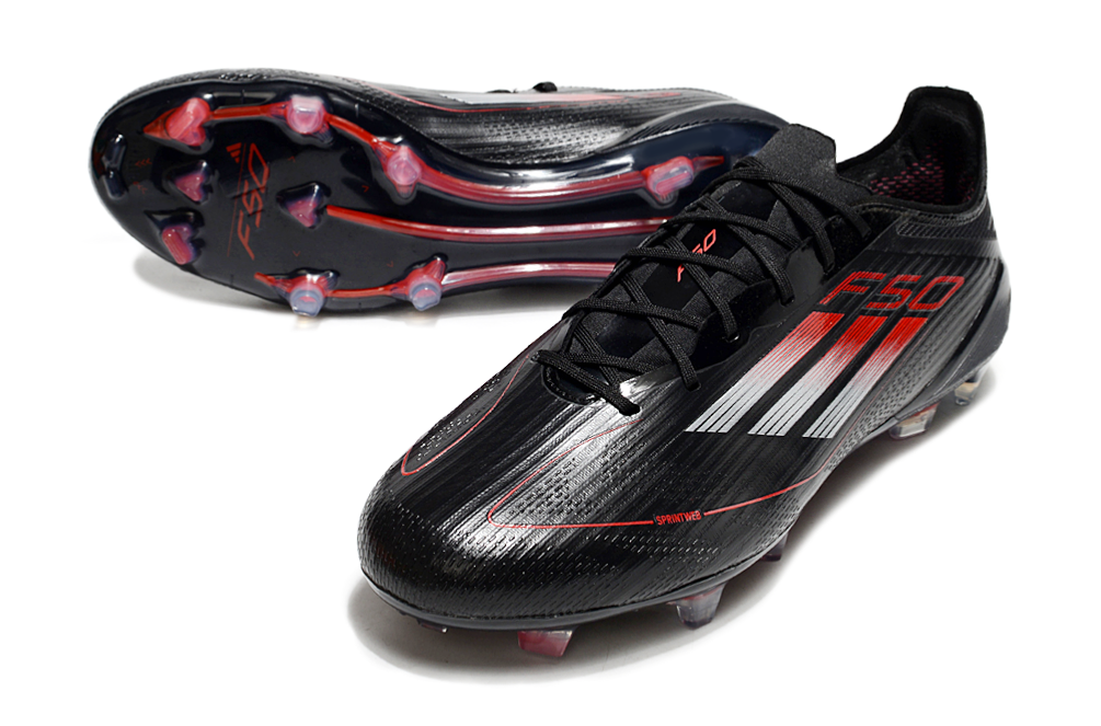 f50 elite fg laced black/red f50 elite fg laced black/red