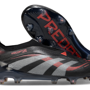 predator elite ll fg black/red