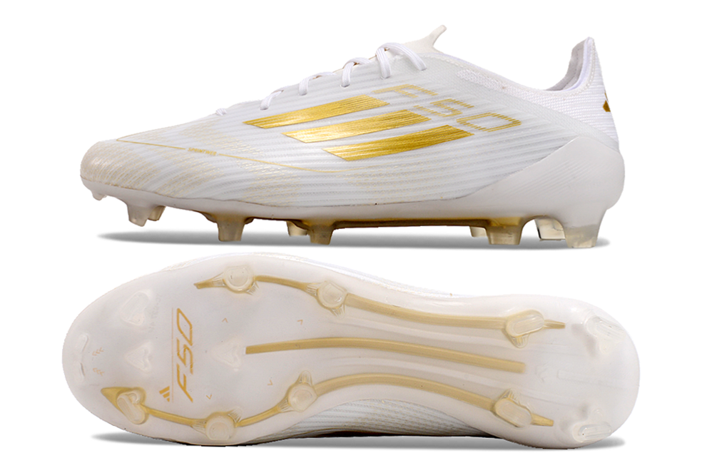 f50 elite fg laced white & gold f50 elite fg laced white & gold