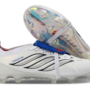predator elite ft fg white / blue