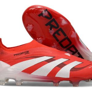 predator elite ll fg red/white