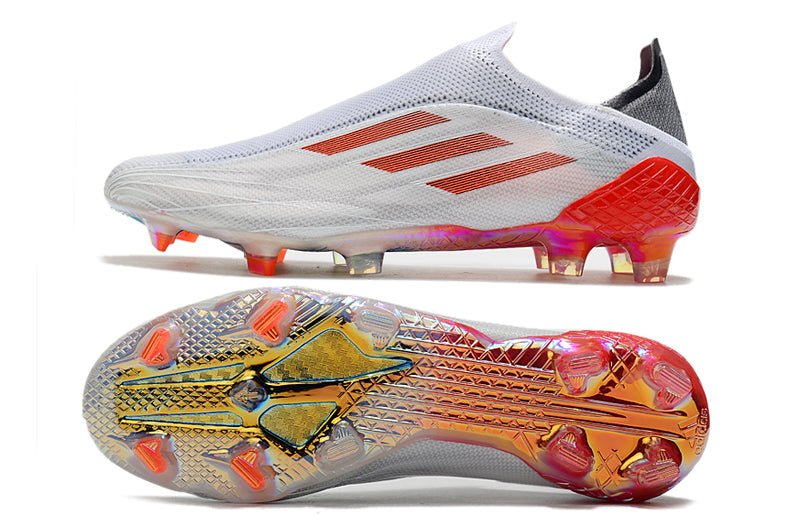 x speed flow +fg laceless white spark x speed flow +fg laceless white spark
