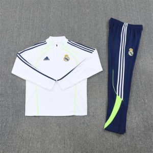 real madrid “lime strike” tracksuit