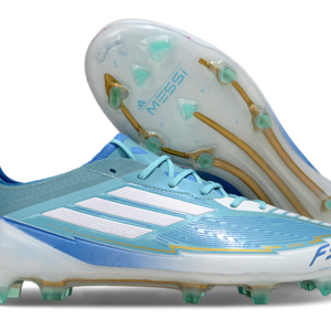 f50 elite fg laced blue ice messi