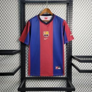barcelona 1998 1999 retro home kit