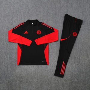 bayern munich scarlet strike tracksuit