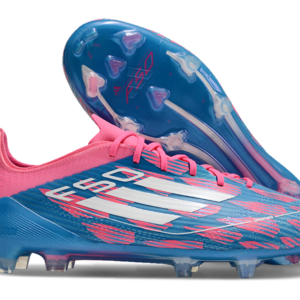 f50 elite fg laced blue & pink