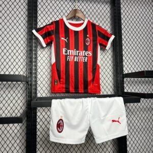 ac milan home 24/25 jersey kids