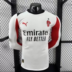 ac milan 2025 2026 long sleeve away kit