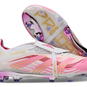 predator elite ft fg white/pink
