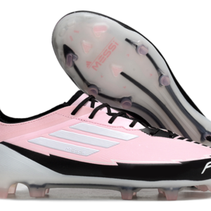 f50 elite fg laced pink/black messi