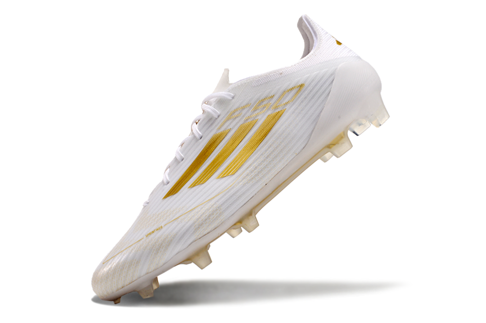f50 elite fg laced white & gold f50 elite fg laced white & gold
