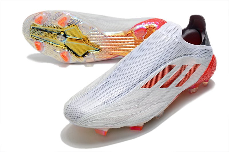 x speed flow +fg laceless white spark x speed flow +fg laceless white spark