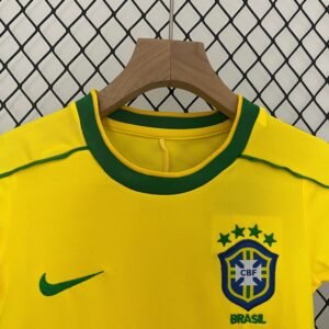 brazil 1988 home jersey kids