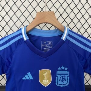 argentina 2024 away jersey kids