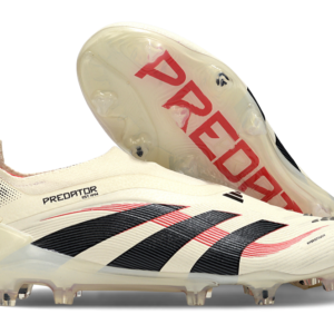 predator elite ll fg beige/red