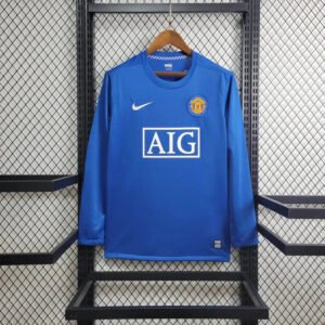 manchester united 08/09 third kit long sleeve