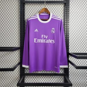 real madrid 2016 2017 away kit long sleeve