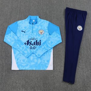 manchester city “sky grid” tracksuit