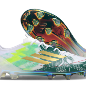 f50 elite fg laced green/white