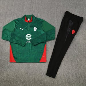 manchester united black and green tracksuit