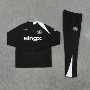 chelsea black tracksuit